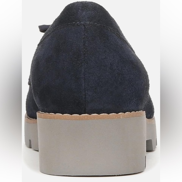 NEW Vionic Women’s Navy Blue Finley Suede Tassle Loafer 9.5 Shoes Slip On - Picture 7 of 13